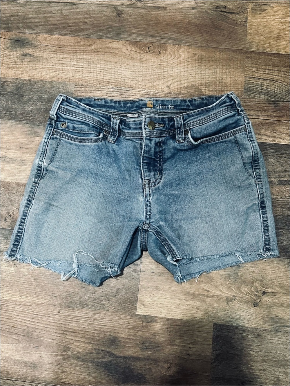 Carhartt low rise slim fit shorts